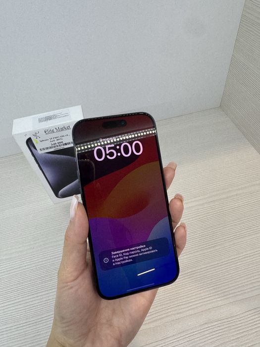 iPhone 15 Pro 256гб | KASPI 0-0-24