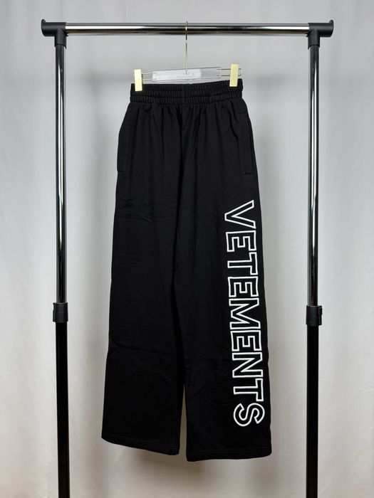 VETEMENTS Black Pants | Pantaloni Vetements