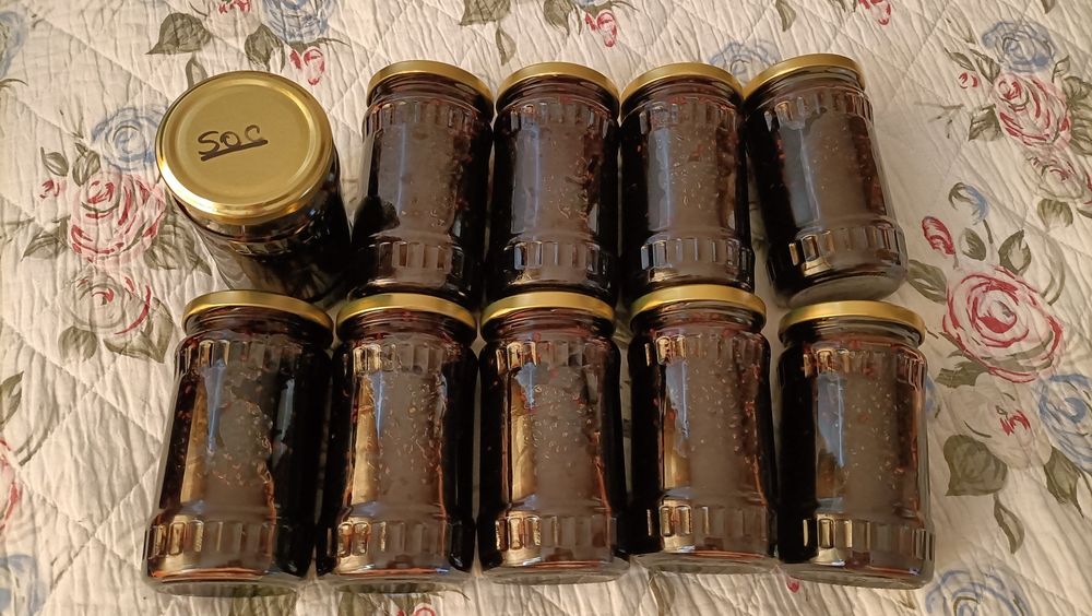 Dulceață cireșe foarte amare șî alte fructe