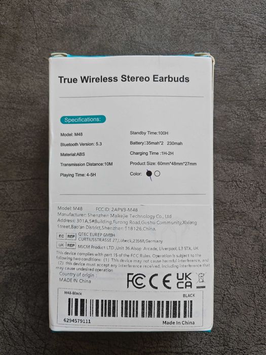 Продавам безжични блутут слушалки