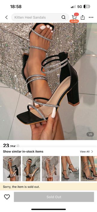 Обувки на висок ток