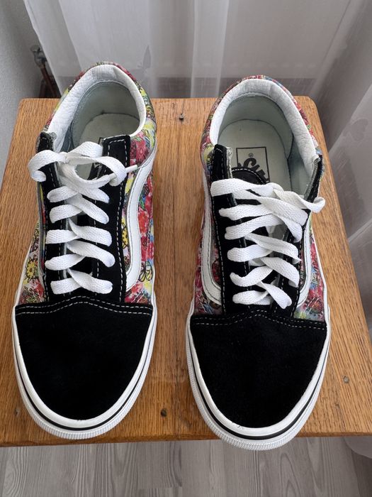 Vans Old Skool cu imprimeu colorat,marimea 36