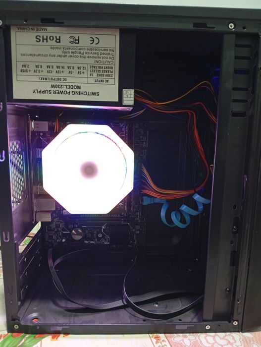 i3-8100, ddr4 8gb, ssd 256gb компьютер