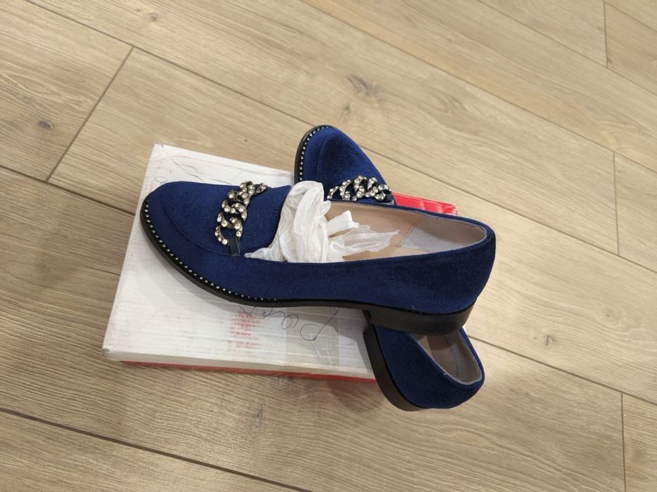 Туфли велвет новые 40 размер