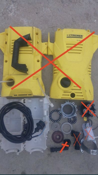 Водоструйка "Karcher K2-basic"на части.