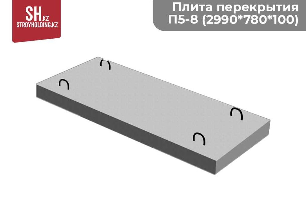 Плита перекрытия П5-8