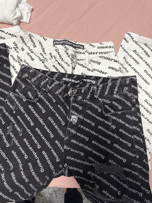 Wang Дънки alexander wang