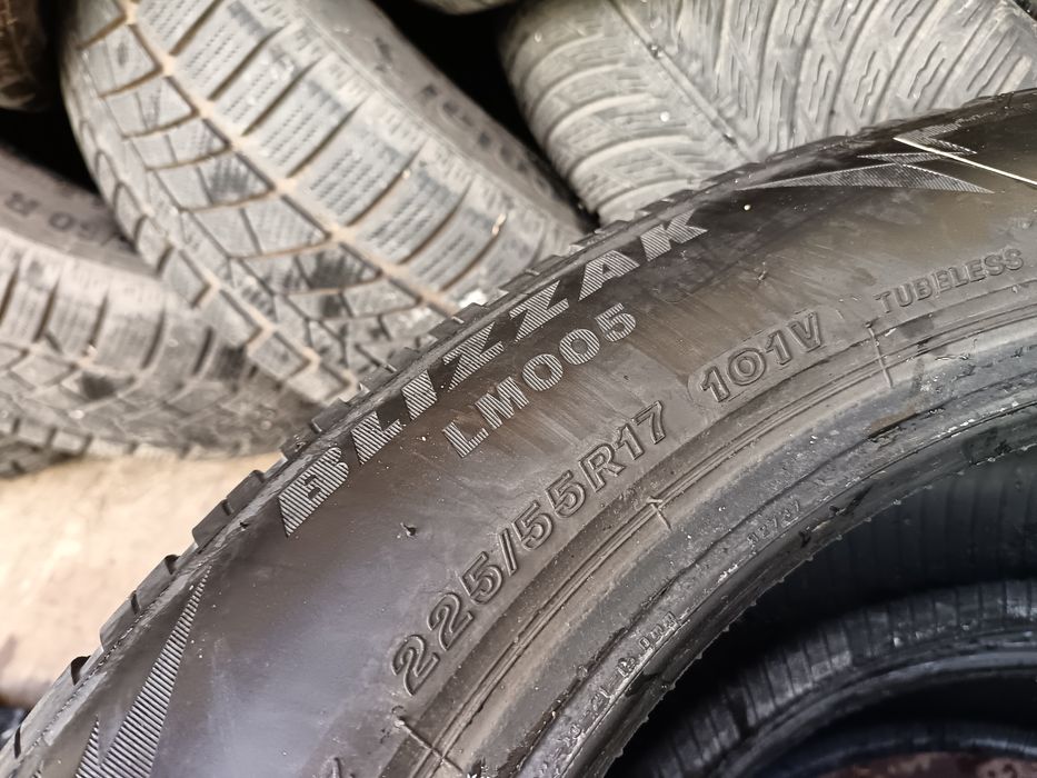 Anvelope MS iarna 225 55 17 bridgestone 2023 5.5mm