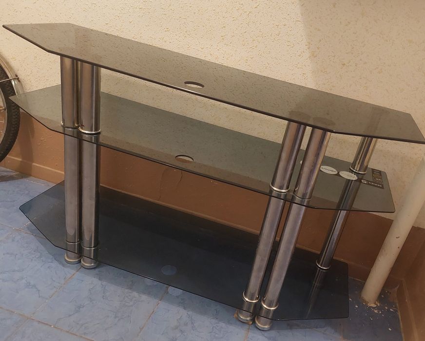 Подставка под телевизор стеклянная