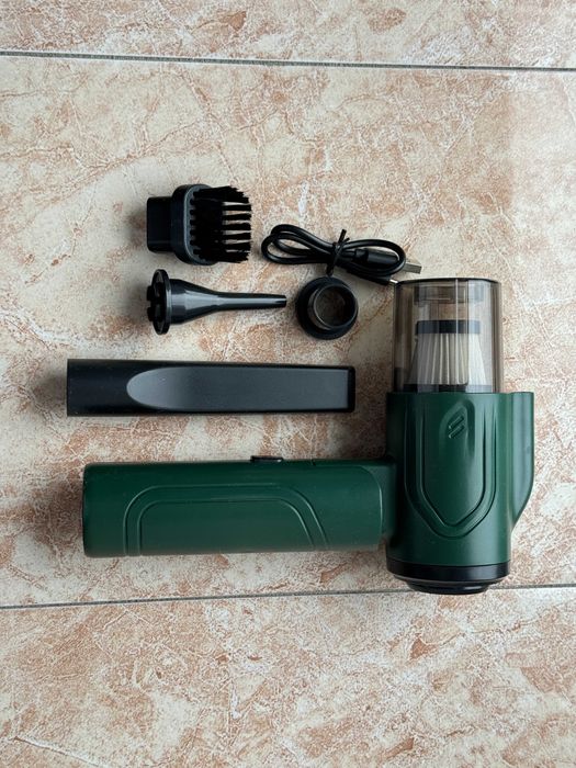 Aspirator portabil multifuncțional, suflare & aspirare, spații înguste