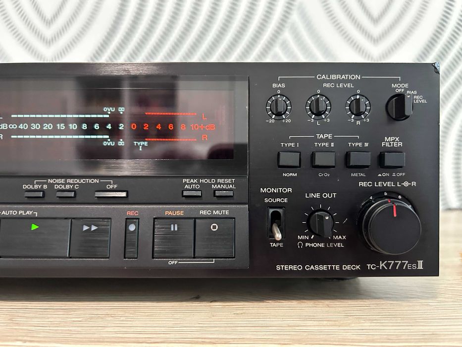 Sony TC-K777ESII (1986) Casetofon Deck high-end raritate/YouTube demo