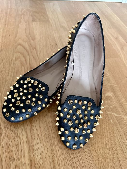 Balerini dama Zara din piele