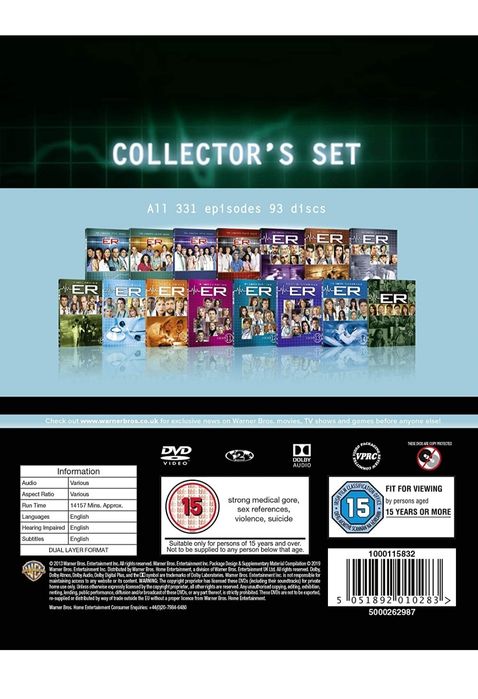 Film Serial ER Spitalul de Urgenta  : Complete Seasons 1-15 Original