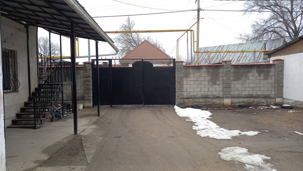 Ворота частный дом