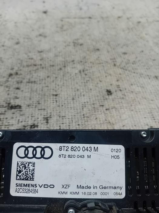 panou comanda clima audi a4 b8 2008
