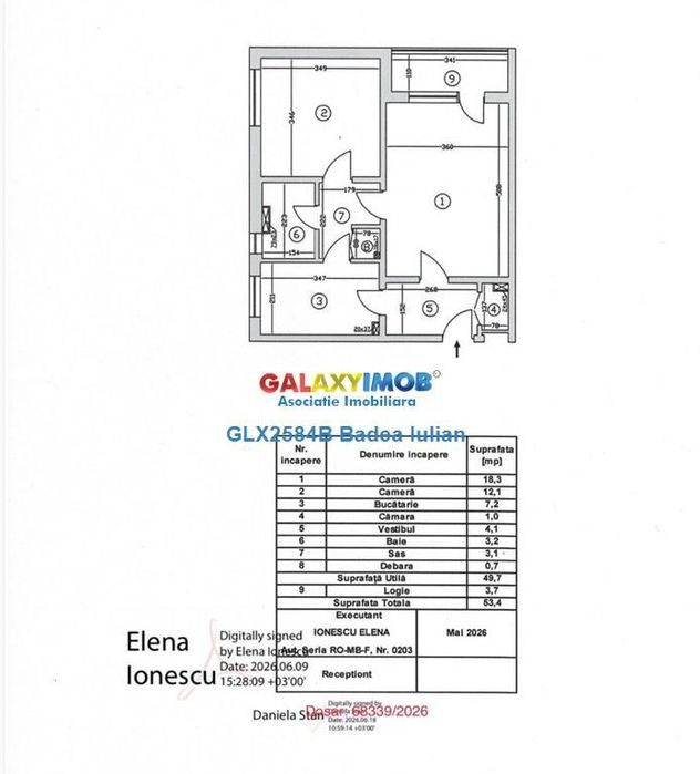 Apartament 2 camere etaj 710 - renovat - Metrou Titan