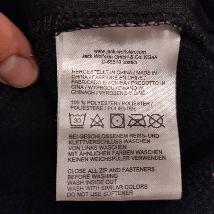 Fleece jack Wolfskin XL polartec