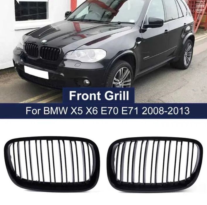 Бъбреци решетки за BMW X5 e70, X6 e71 2007-2013