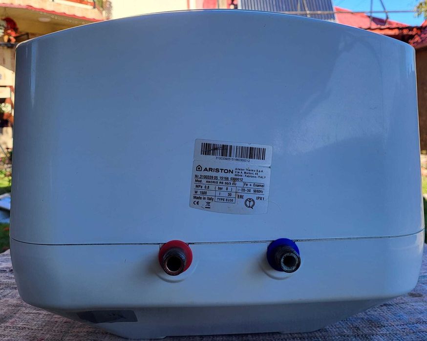 Boiler electric Ariston 30L – 1500W, stare excelentă (ca nou)