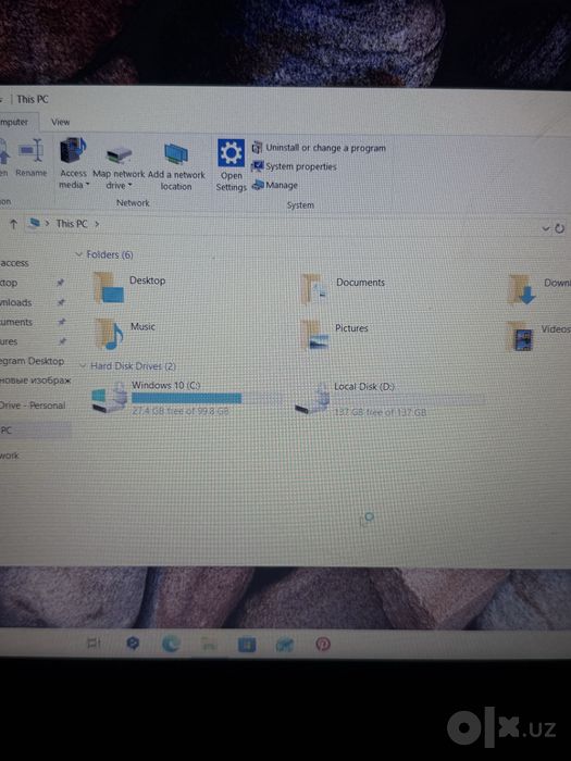 Noutbuk lenovo holati zor