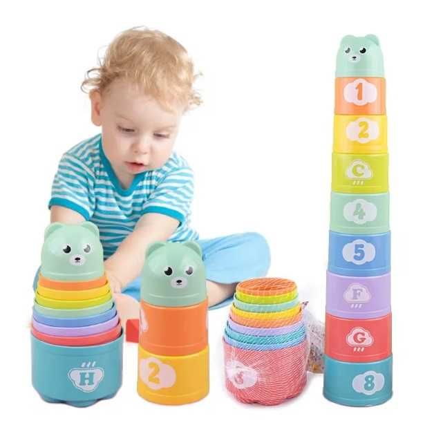 Образователни чаши цифри и букви