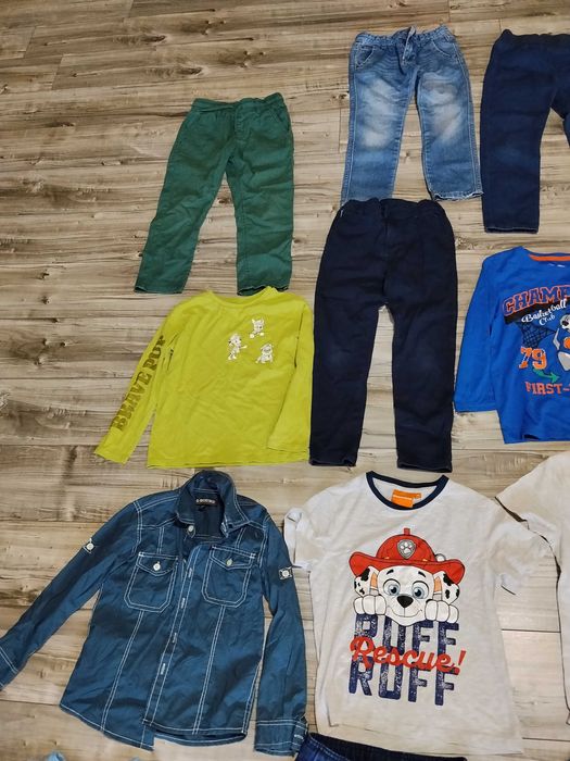 Lot hăinuțe băiețel 110-116