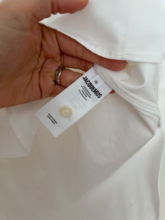 Jacquemus  The Ovalo shirt dress ризо-рокля размер 36 нова