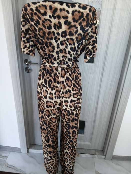 Salopetă print animal  XL