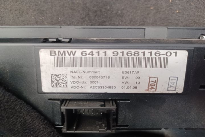 Comanda AC 64119168116-01  9168116 64119168116-01  9168116 BMW Seria