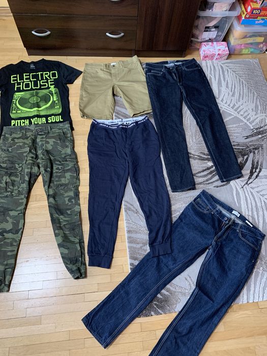 Adidas, nike , FCB, Jack&Jones Gant анцузи и късо панталони С и М