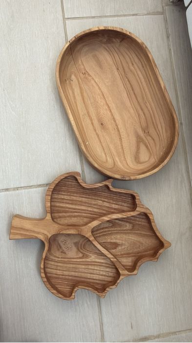 Блюдца тарелочки из дерева