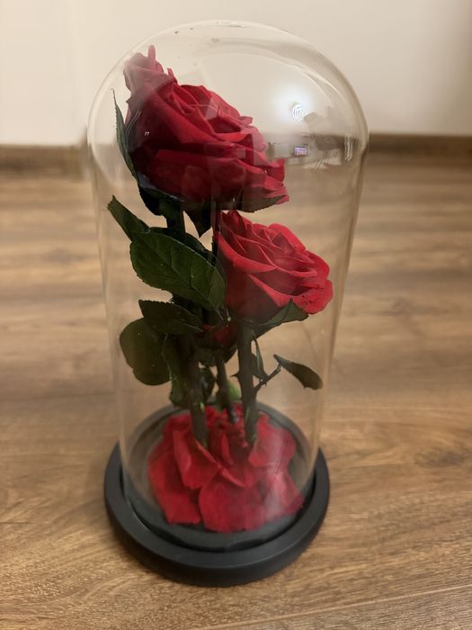 Луксозна вечна роза в стъкленица Beauty Roses