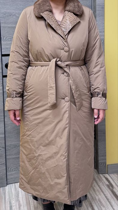 Куртка с норковым воротником