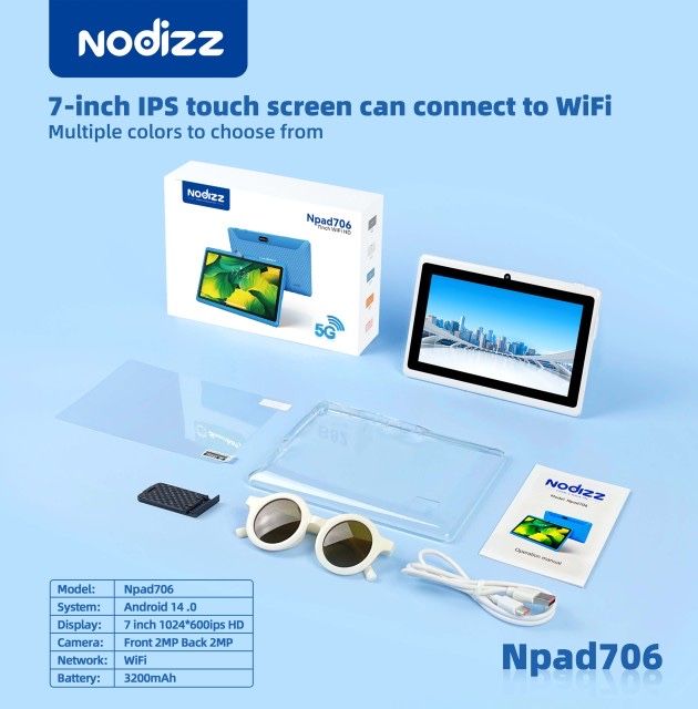 Детский Планшет Nodizz npad706 Болалар Android planshet Совғага зўр
