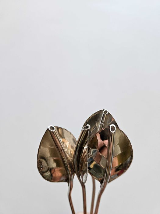 Сребърни коктейлни лъжички - 4 бр. - 800 сребро