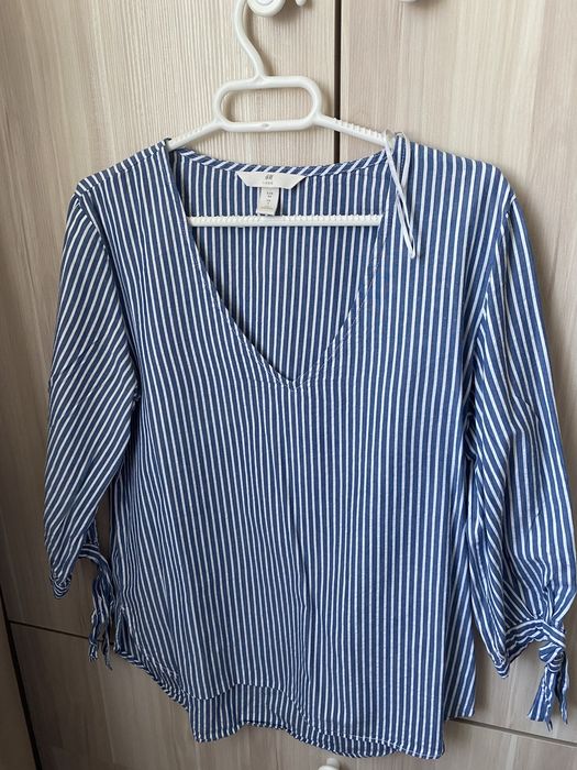 Широка блуза с 3/4 ръкав H&M