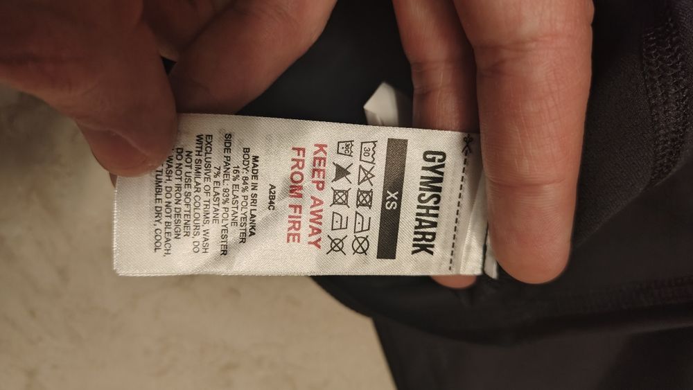 Рашгард Gymshark, оригинал