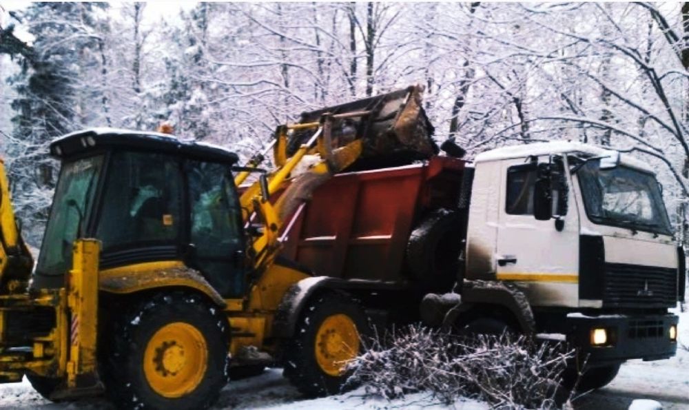 Уборка снега, вывоз снега