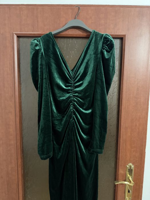 Rochie nunta superba din catifea