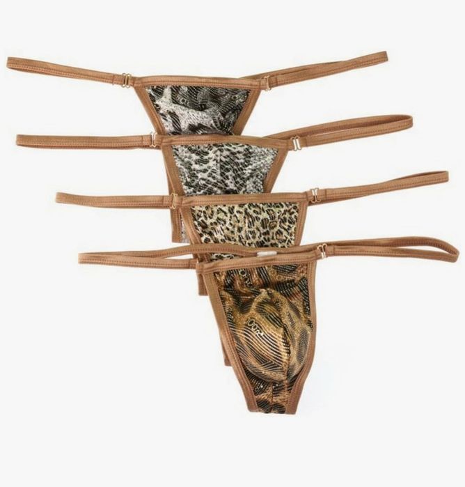 Мъжка Прашка Snakeskin G String