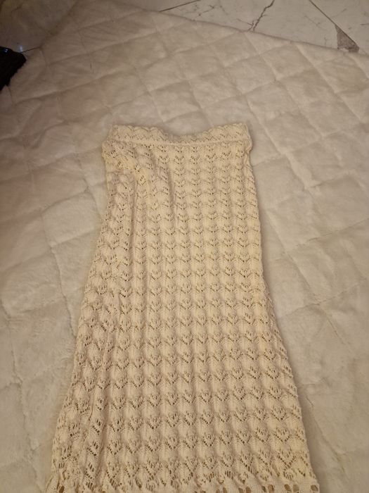 Fusta crosetata lunga