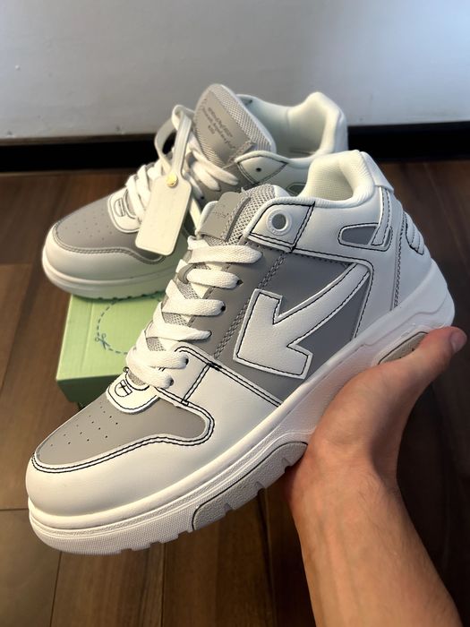 Off White Out of Office Gray - Trimit cu verificare