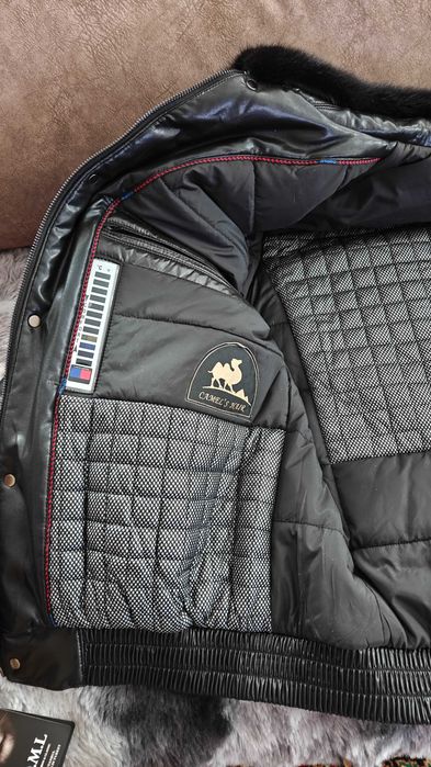 Продам обалденную зимнюю кожаную куртку , новая за 80000 тенге.