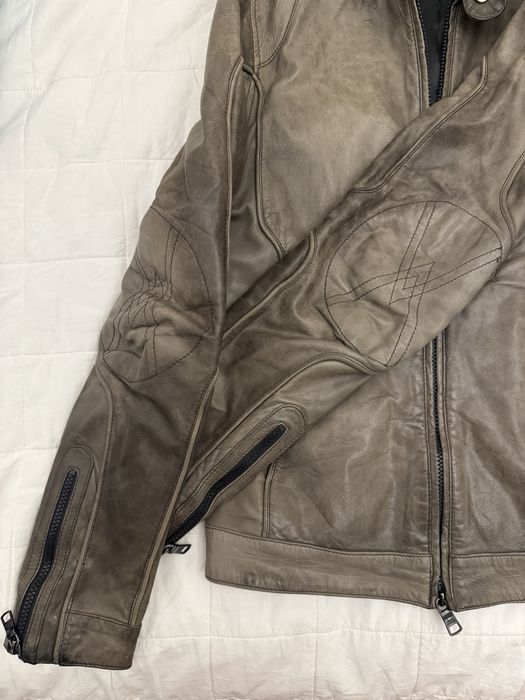 Кожаная куртка Armani Exchange - размер S