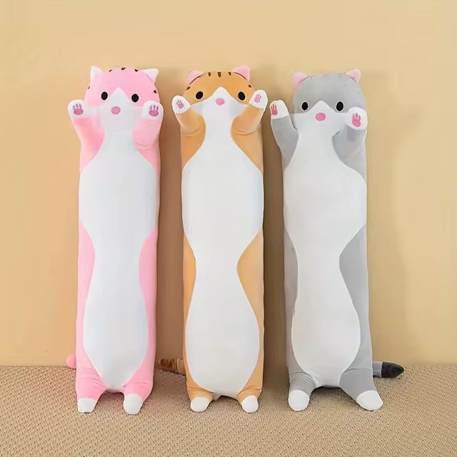 Плюшена котка Възглавница, играчка възглавница Котка