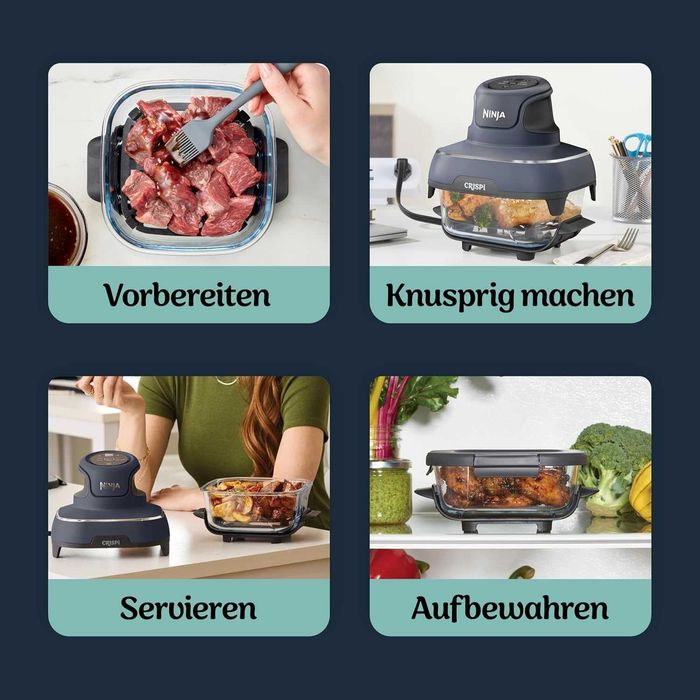 Фритюрник с горещ въздух преносим 4в1 Ninja CRISPi FN101EUGY