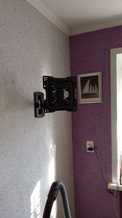 Жидкие обои. Монтаж