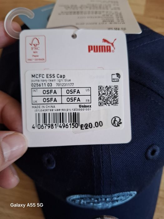 Puma  и Nike кепка