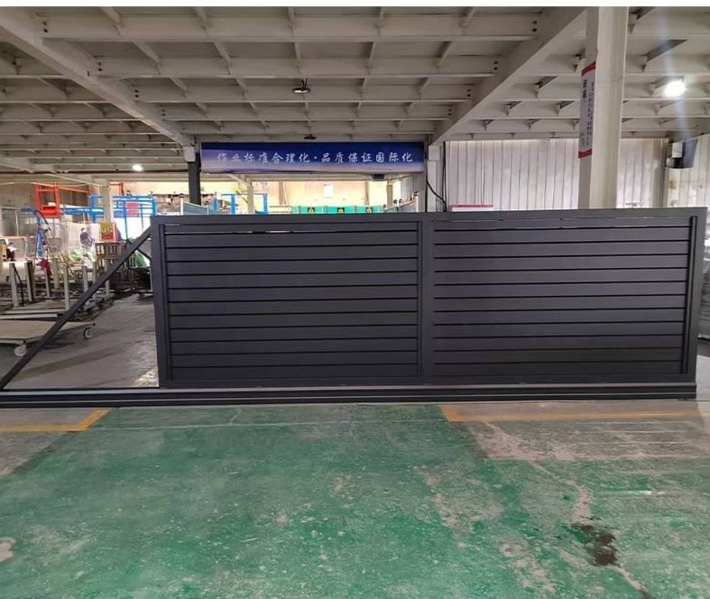 Ворота врезка калитки