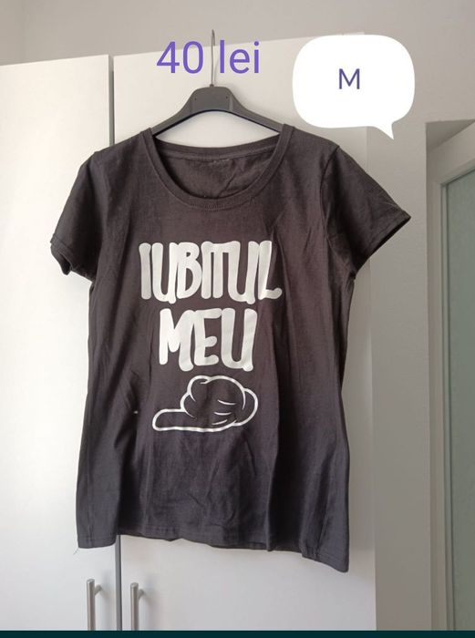 Tricou dama cu logo